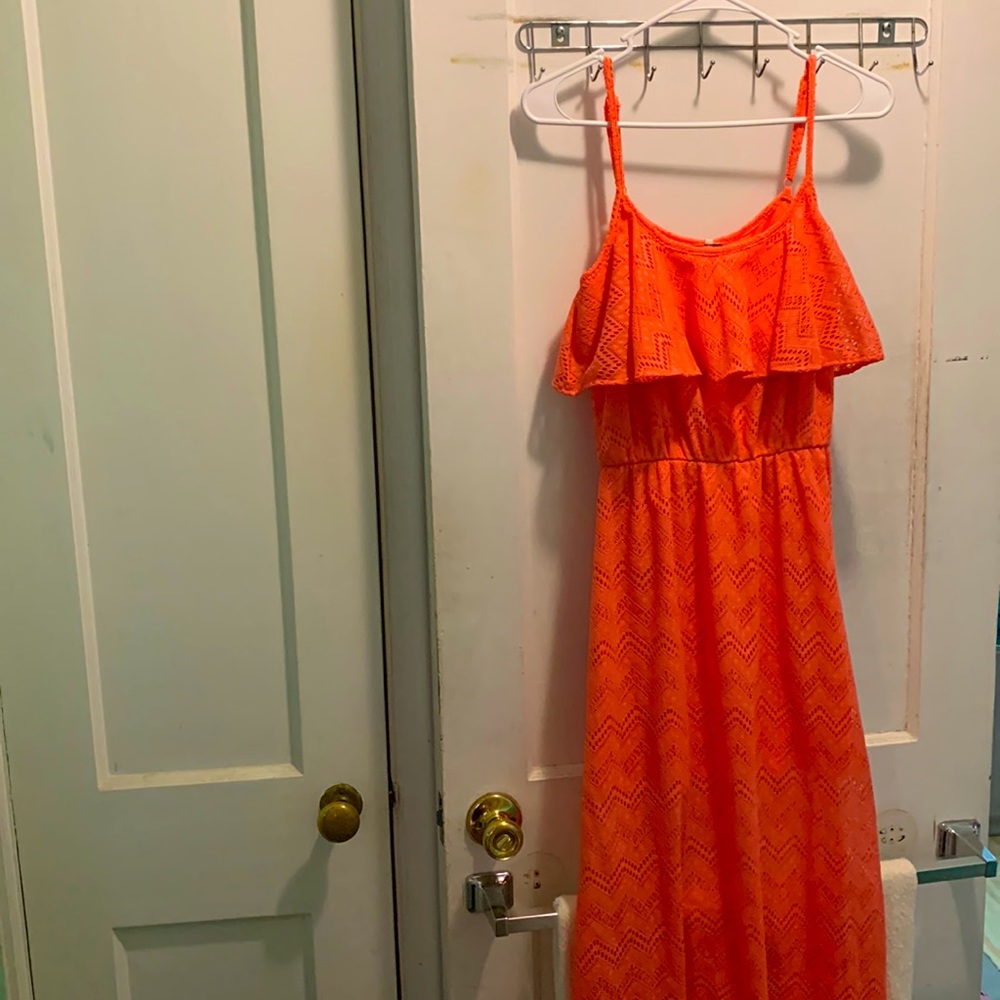 Beautiful summer maxi dress size extra small with tag on